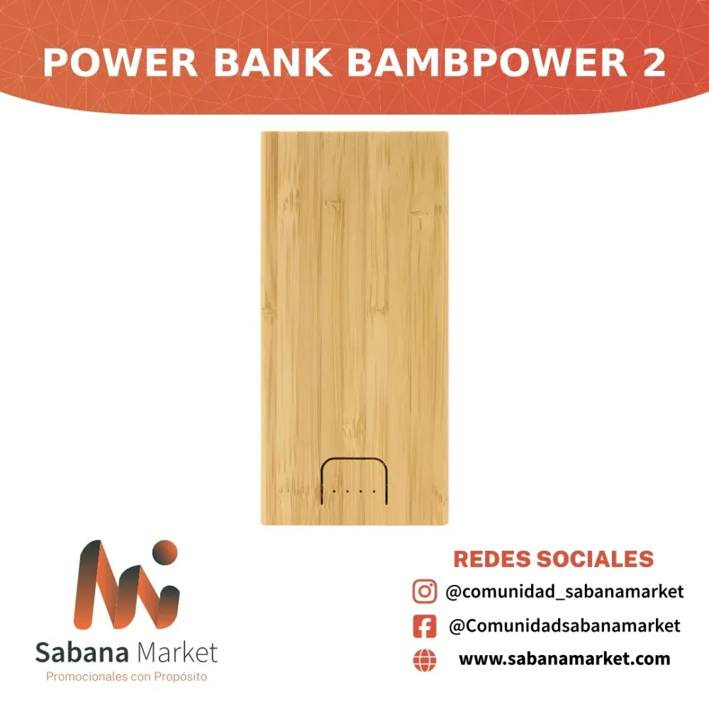 Power Bank "Bambpower 2"