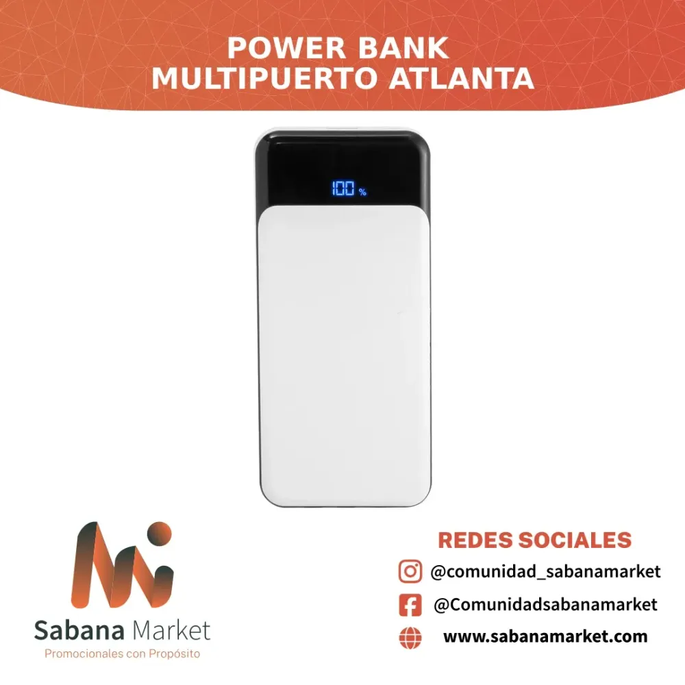 Power Bank Multipuerto "Atlanta"