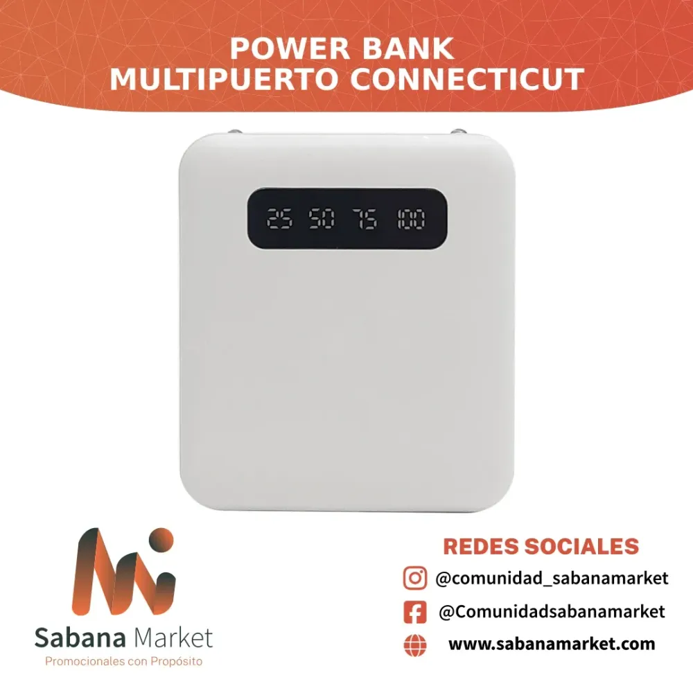 Power Bank Multipuerto "Connecticut"