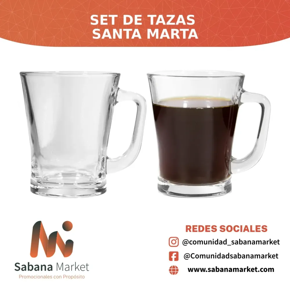 Set de Tazas ¨Santa Marta¨