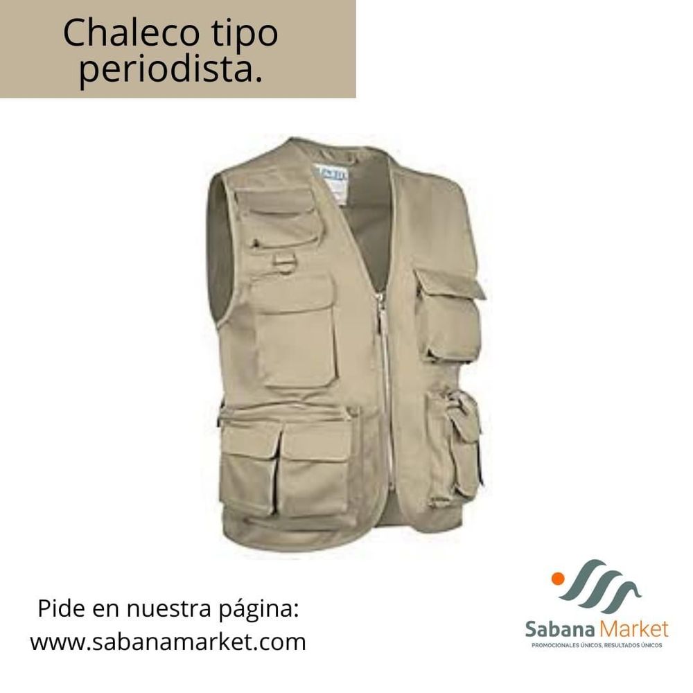 CHALECO TIPO PERIODISTA