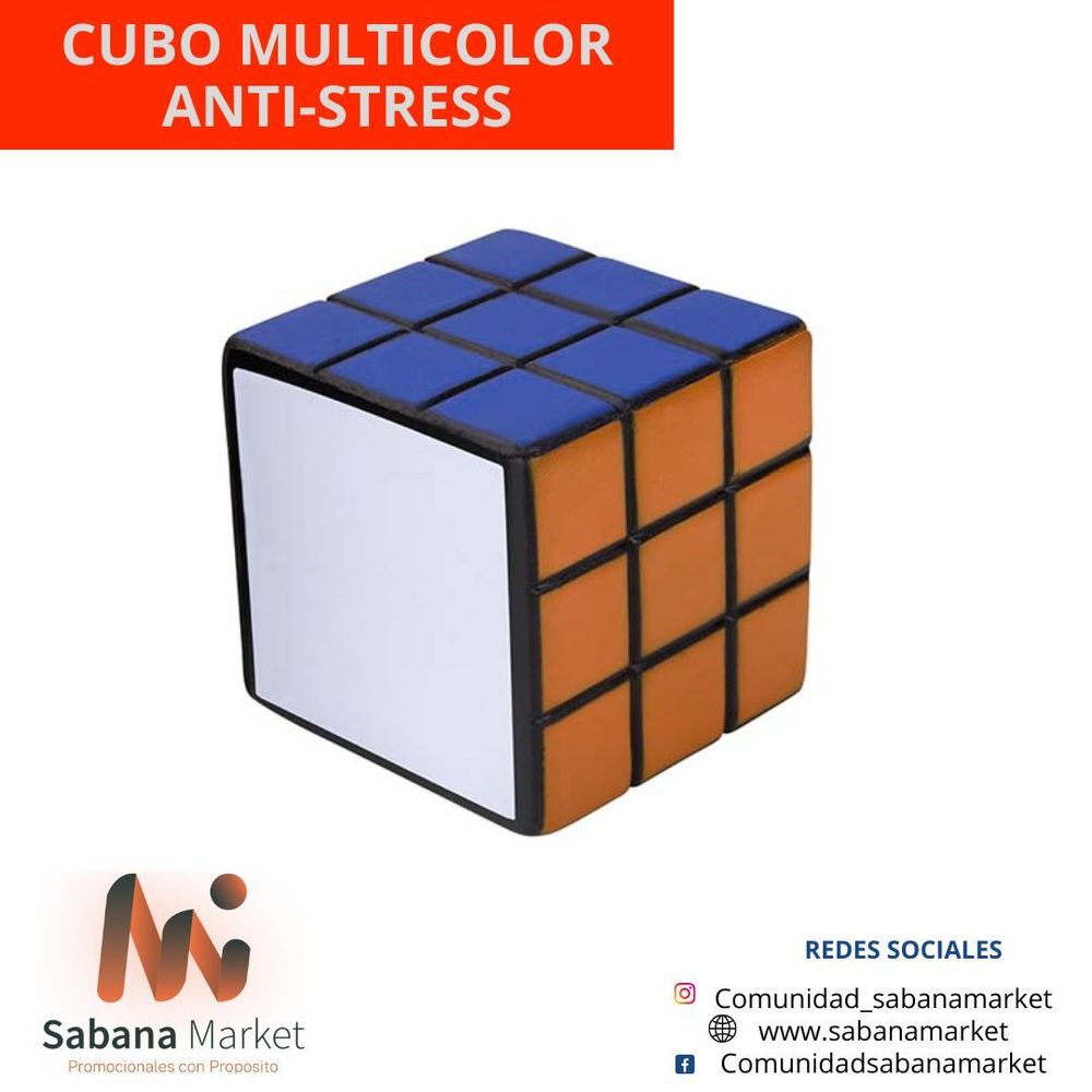 Cubo Multicolor Anti-Stress