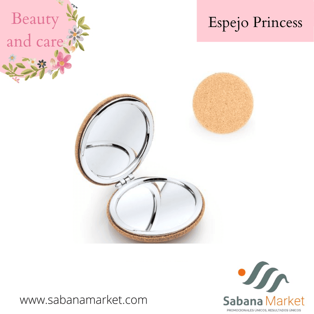 ESPEJO PRINCESS CORCHO