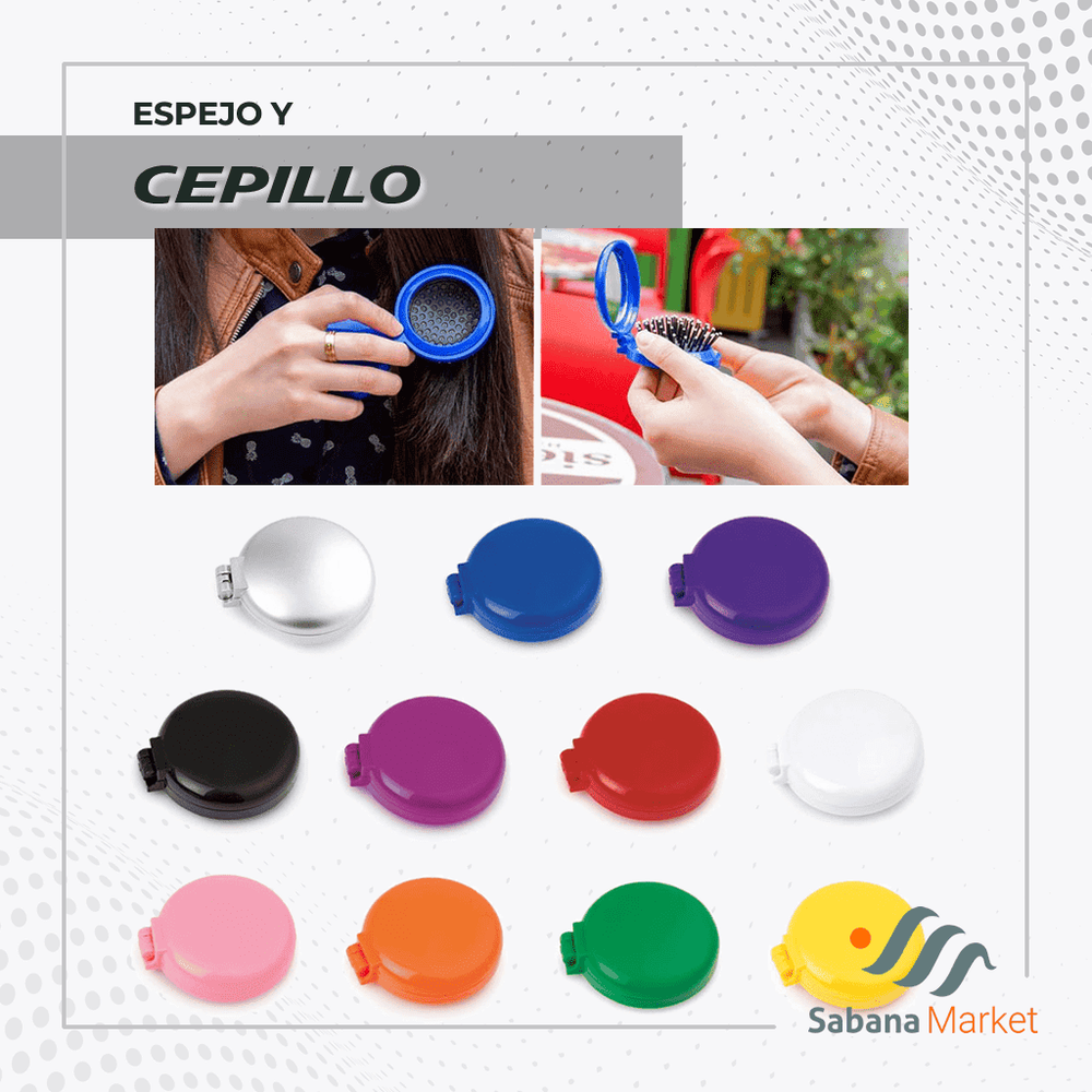 ESPEJO Y CEPILLO