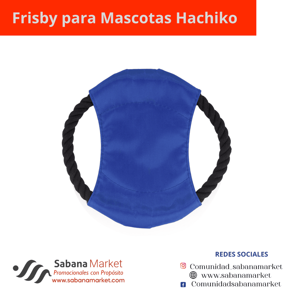 FRISBY PARA MASCOTAS HACHIKO