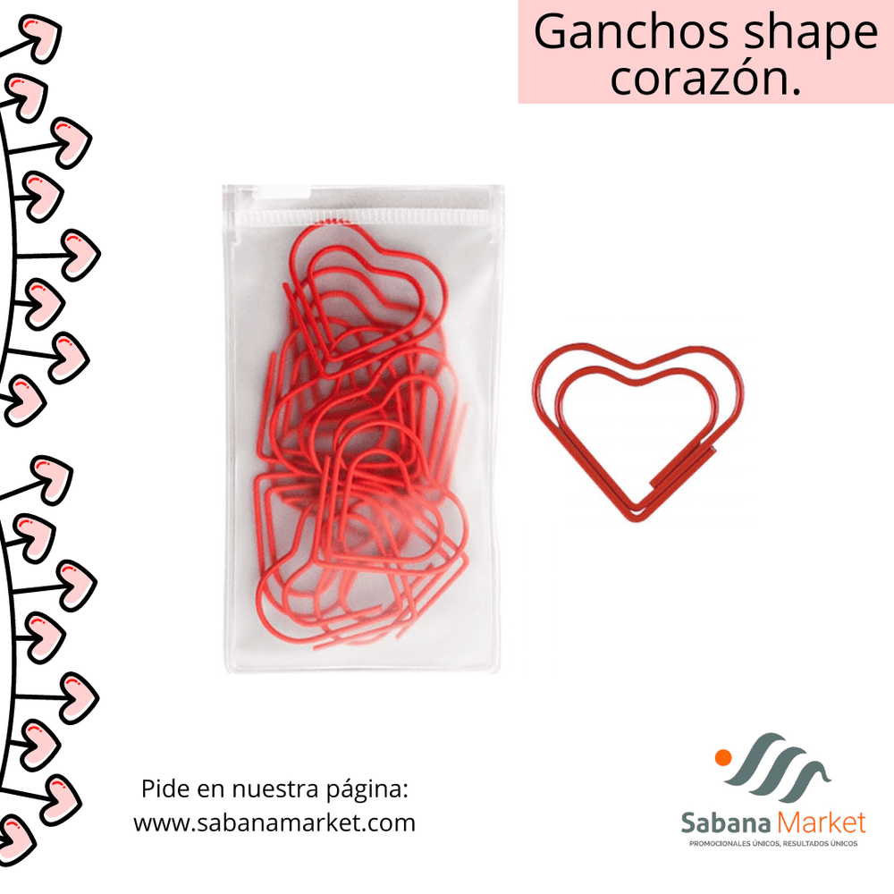 GANCHOS SHAPE CORAZÓN
