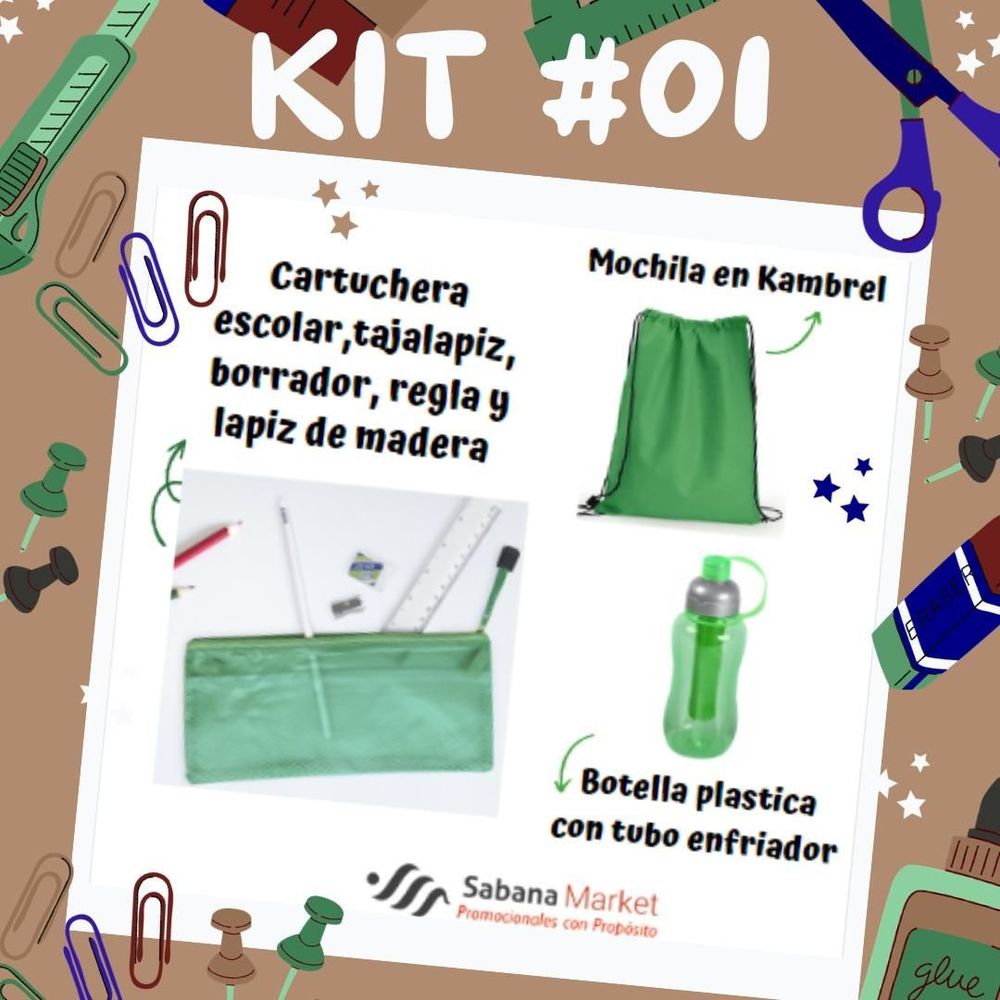 KIT ESCOLAR #01