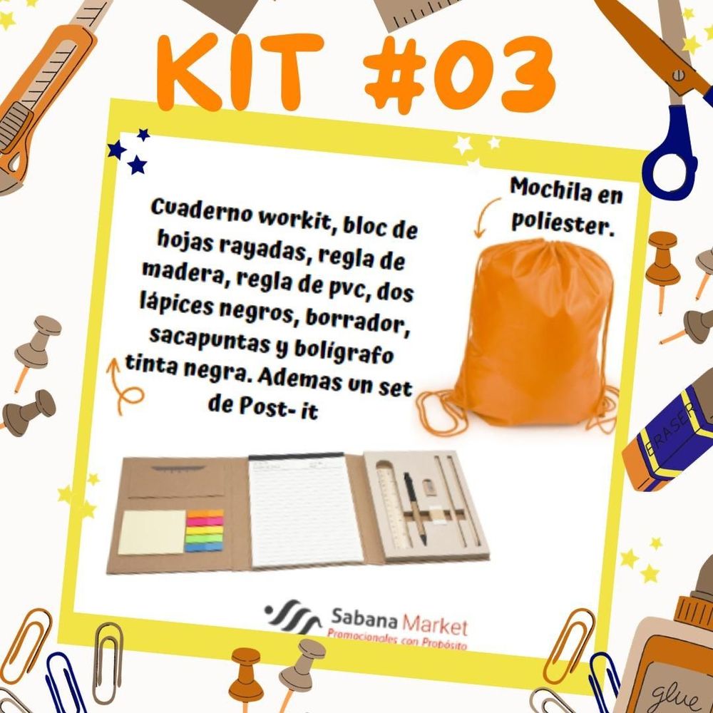 KIT ESCOLAR #03