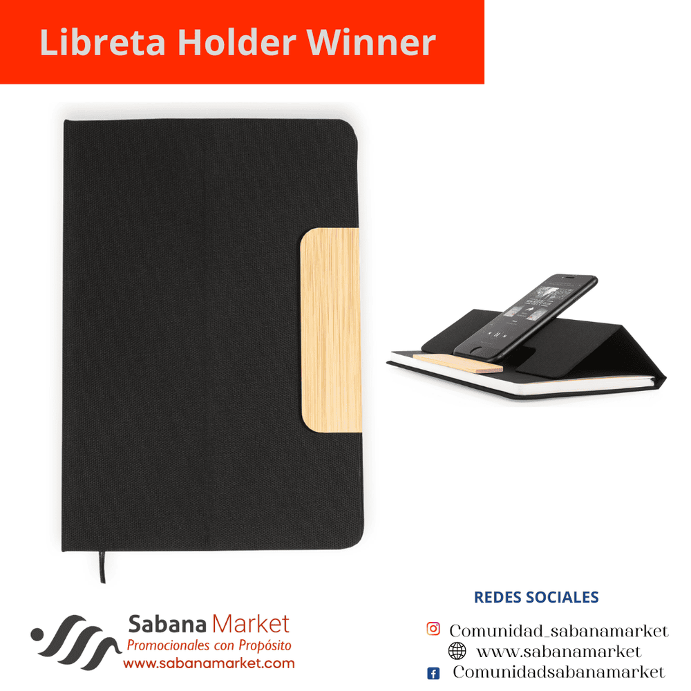 LIBRETA HOLDER WINNER