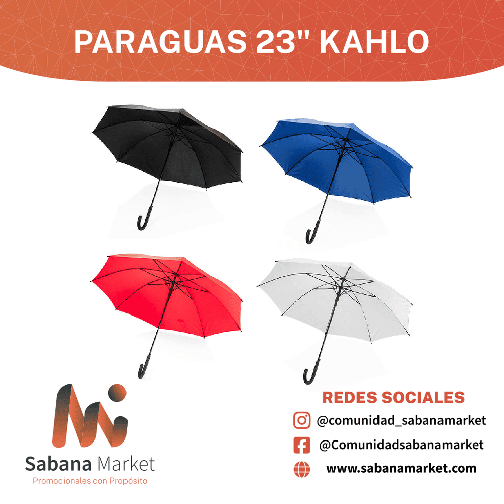 PARAGUAS 23" KAHLO