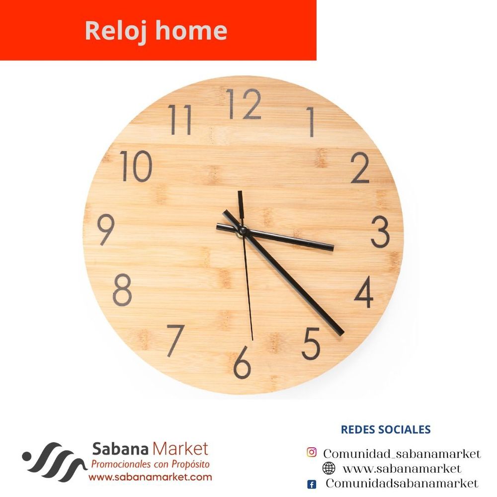 Reloj Home
