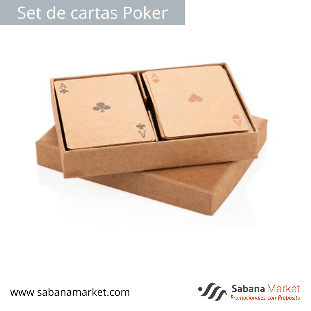 SET DE CARTAS POKER