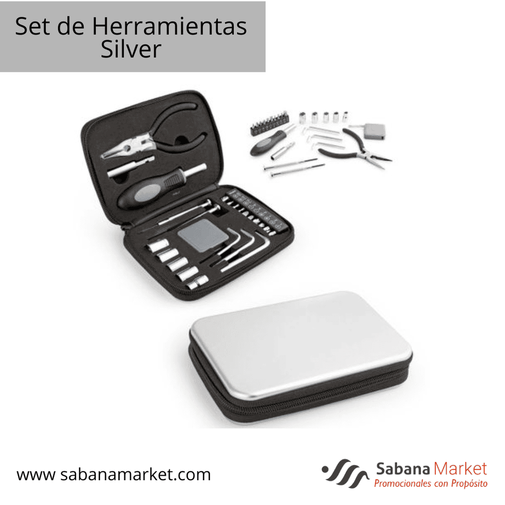 SET DE HERRAMIENTAS SILVER