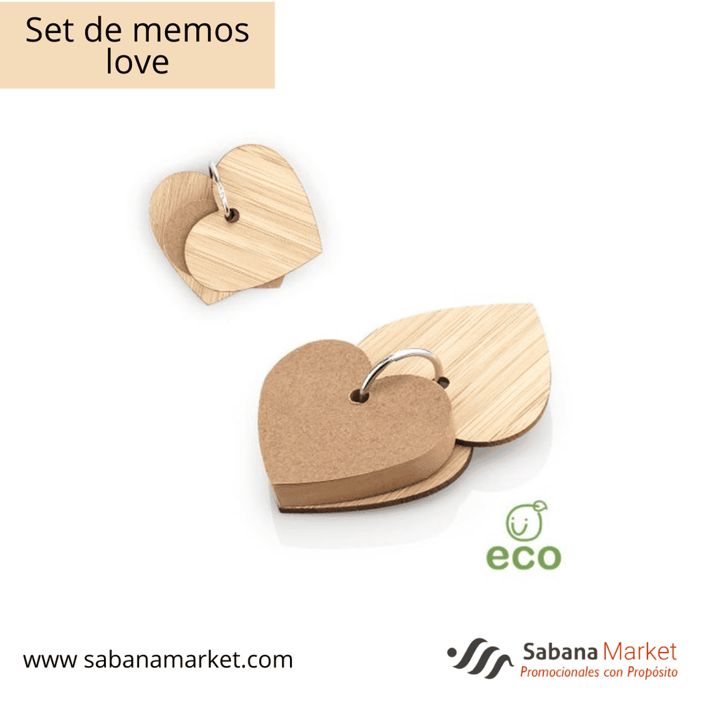 SET DE MEMOS LOVE