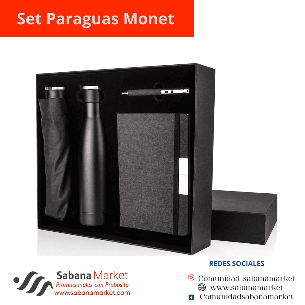 SET PARAGUAS MONET