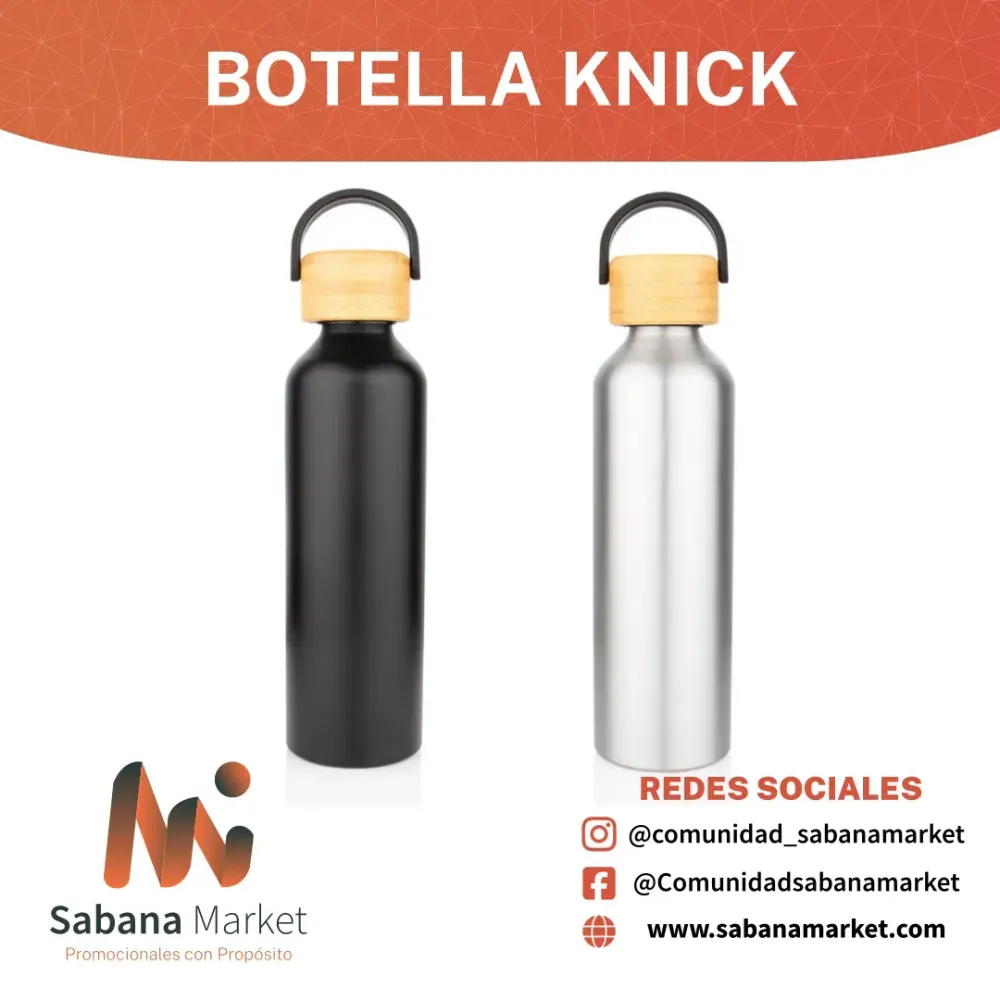 Botella en Aluminio Knick 650 ml / 22 oz