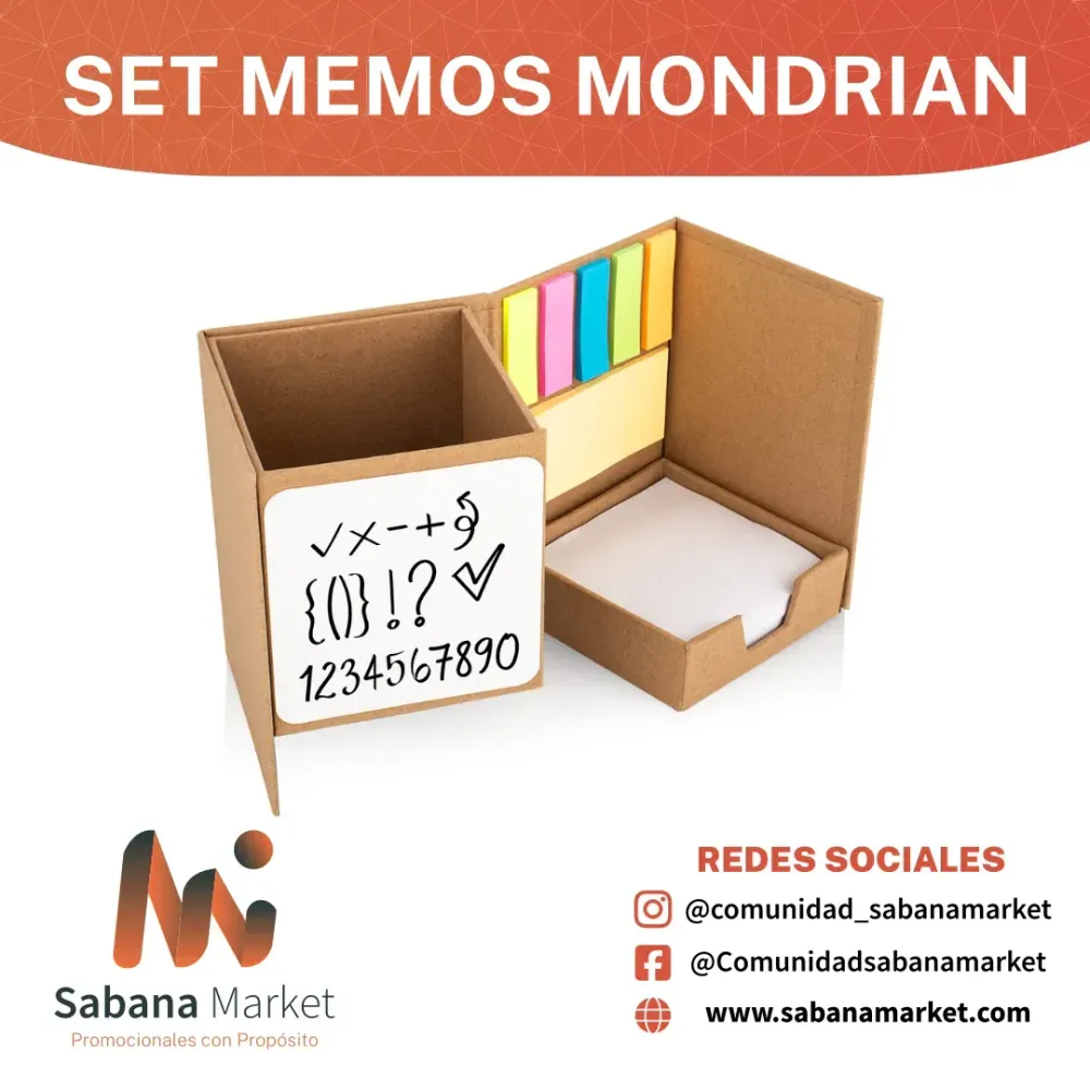 SET MEMOS MONDRIAN