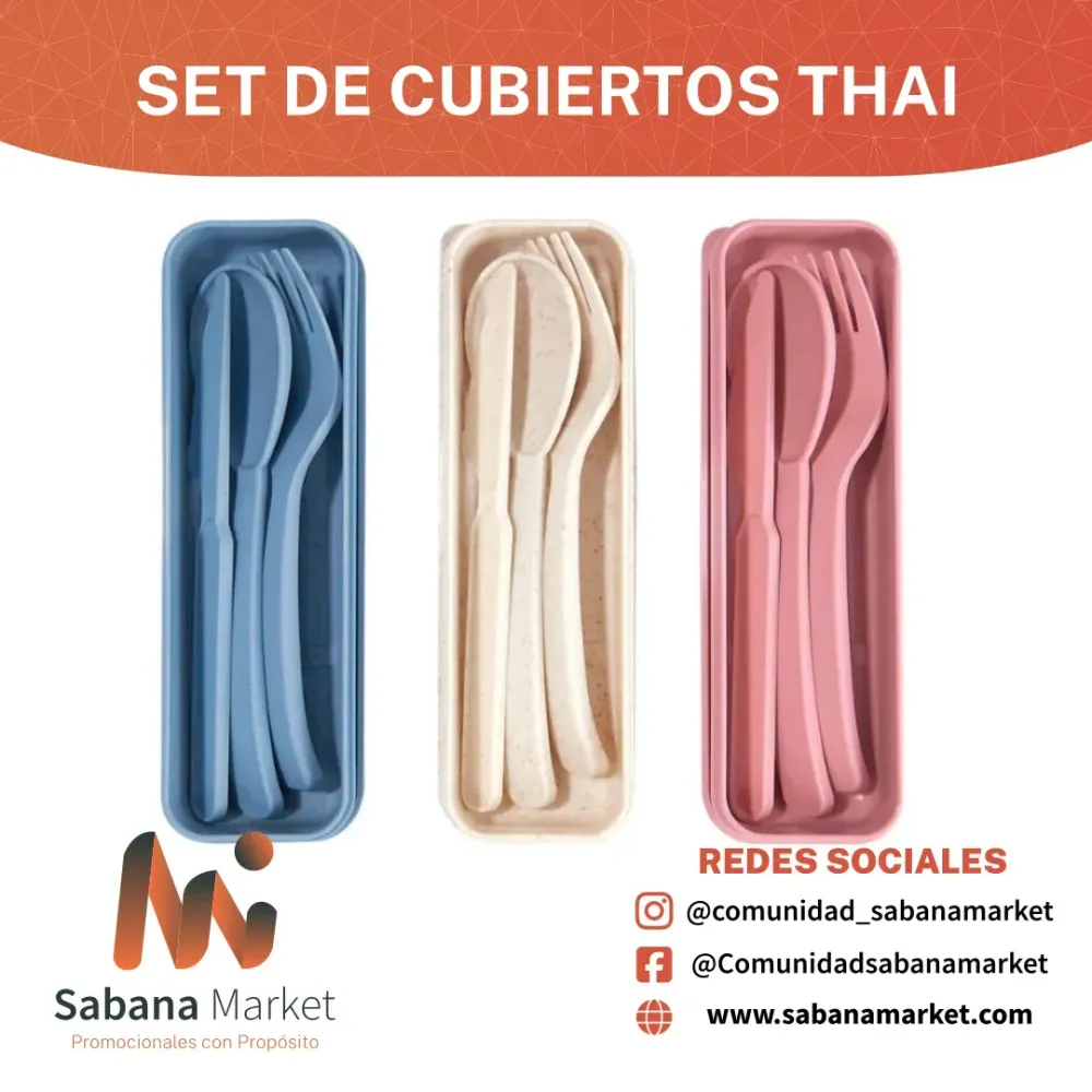 Set de Cubiertos Thai